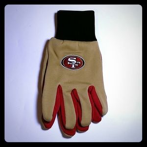 NFL San Francisco 49ers Utility Gloves